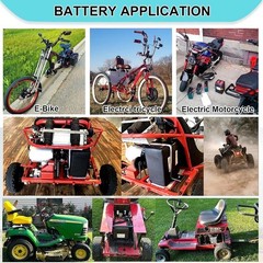 36V Ebike Battery 100W-600W 36V 10Ah electric bicycle Lithium Li-ion Battery 30A