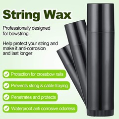 5 Pieces Bow String Wax Strings Protective Rail 5 Count (Pack of 1), #06067