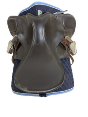 18 Inch Used Inter Collegiate Horse Association English Saddle 434-11872