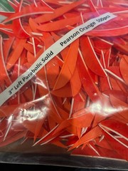 12 Ozark 3″ Left Wing Parabolic Feathers Dozen Fletchings, Vanes