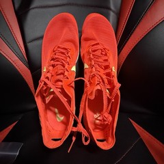 Nike Zoom Mamba V6 Track Spikes Running Shoes Red DR2733-601 w/ Spike Key