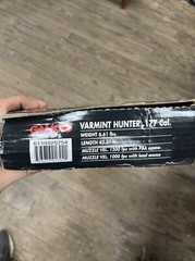 Gamo Varmint Hunter Air Rifle 177 Cal W Box Works Great