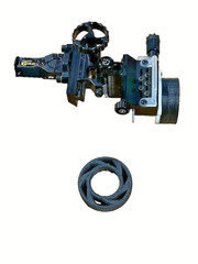 Black Gold Custom Archery Bow Sight Ring & Dial Upgrades; All Sights & 14 Colors