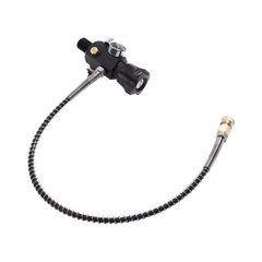 TUXING 4500Psi Pcp Air Tank 4.7L Carbon Fiber HPA Tank with Valve for Rifle Gun