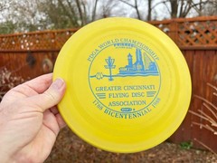 1988 (Innova Mold) (One of a Kind) Patent Disc Golf Innova Frisbee 91 Mold #6200