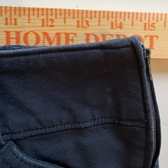 Tailored Sportsman Trophy Hunter Riding Pants 28 R 1968 Side Zip Black & Blue