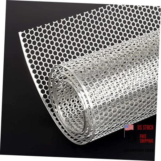 Universal 40″x13″ Car Grill Mesh – Aluminum Alloy 6x1mm Honeycomb Honeycomb