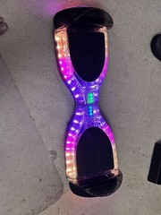 Jetson Rave Extreme-Terrain Hoverboard with Cosmic Light-up Wheels – Black