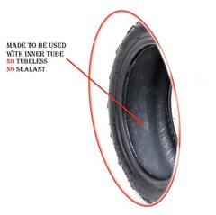 85/65-6.5 Tire NO TUBE for Electric Scooter