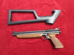 Vintage Crosman American Classic Model 1377 .177 Cal Air Pistol & Rifle Stock