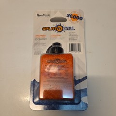 SplatRBall Orange Ammunition 20 000 Rounds 7.5 Mm Bottle