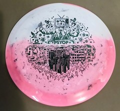 Doomsday Discs Retina Psyop ☣️ Limited Special Edition 📺 Disc Golf 174 Pink