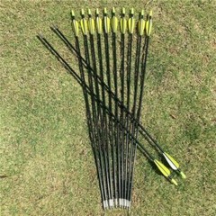 51in. Takedown Recurve Bow Right Hand 30/40lbs Hunting 12×28″ Archery Arrows Set