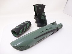 SMART PARTS ION MAXXED BODY KIT w/ REGULATOR SLEEVE COVER & GRIPS OD GREEN BLACK
