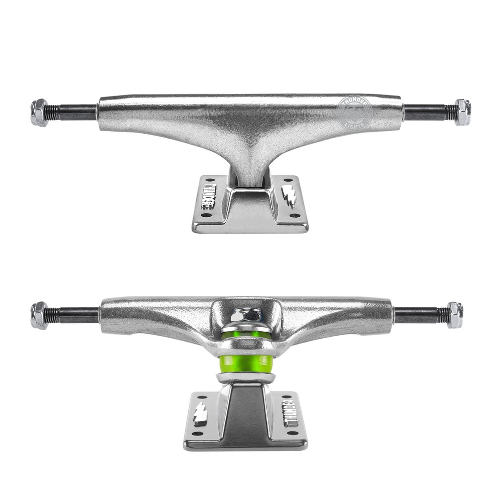Thunder Skateboard Trucks 149 Lights Polished II Silver 8.5″ Axle – Pair