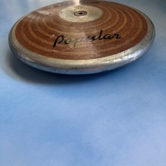 Nelco Popular Laminated Wood Competition/Olympic 1K Discus-Vintage, Great Shape!
