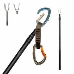 Lightweight Adjustable Stick Clip Tool for Sport Climbing & Bolt Clipping – 122″