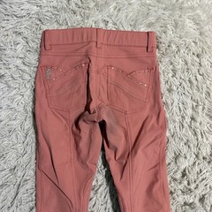 Child’s Large Pink B Vertigo Knee Patch Horseback Riding Breeches