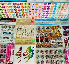 775 Stickers | LOT 4 ALL AGES | TONS OF FUN THEMES 4 ALL SEASONS HOLIDAYS CRAFTS