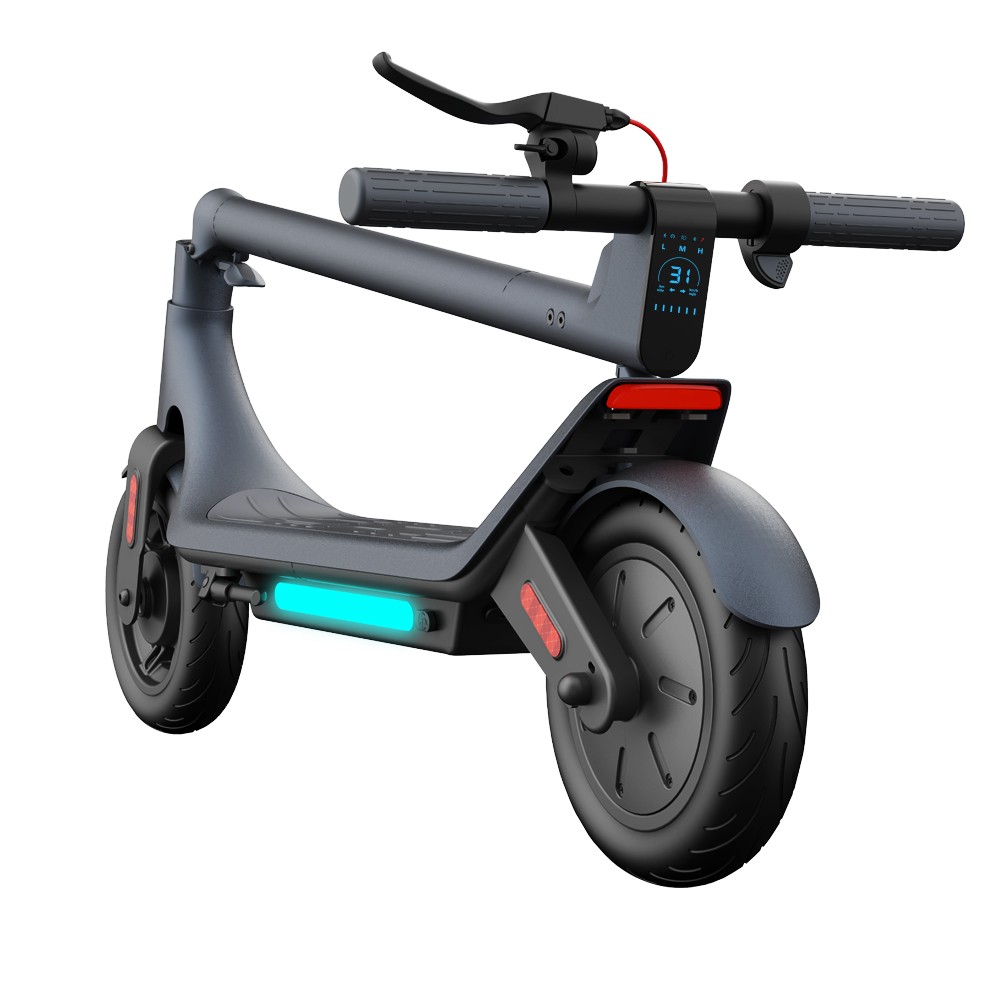 Folding Electric Scooter for Adults 500W 10″ Tire 25KM/H 31 Miles with APP