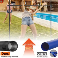 Limbo Game – Alloy Steel Heavy Duty Limbo Game – Easy to Install Limbo Stick …
