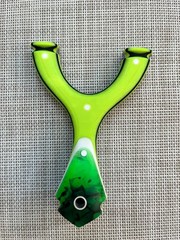Custom Handmade. Hunting Slingshot. OTT. 90mm.