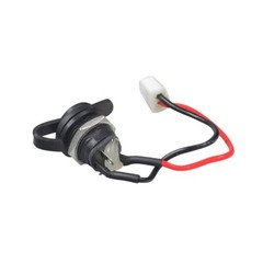 Coaxial Charger Port with 2 Pin Connector Harness for RazorX Electric Skateboard