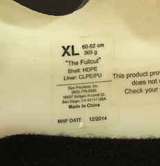 Pro Tec Full Cut Certified Helmet White Size XL 60-62cm 12/2014 BMX Skateboard