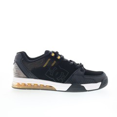 DC Versatile ADYS200075-0CP Mens Black Nubuck Skate Inspired Sneakers Shoes 10.5