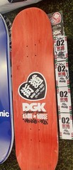 Kaido House x DGK Skateboard Deck Signed by Whole DGK, brand New No Plastic