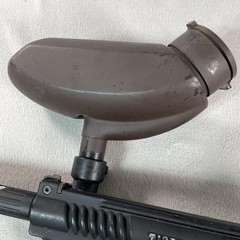 Tippmann Model 98 Paintball Marker Black Mechanical Semi Auto W Hopper Outdoor