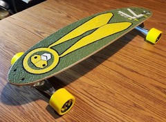 G&S Swiss Made High Camber Fibreflex Slalom Competition Skateboard NOS 2002 RARE