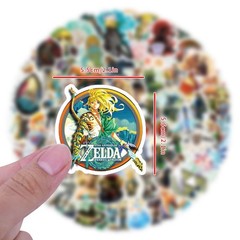 Mix 10/50 PCs The Legend Of Zelda Cartoon Game Luggage Doodle Car Stickers