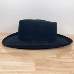 VTG Stetson Pony Express DW460 Sawyer Cowboy Western Black Pure Wool Hat – Sz 7