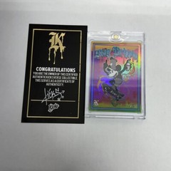 Kickstradomis Drippy Willie Skateboard Deck Holographic Rainbow 4/5 Stay Drippin