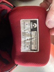 Osiris NYC 83 red ,black &yellow skateboarding shoes #skateboarding #y2k