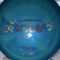 Discraft Cicada ESP Blue/Green 174g , 7 6 -1 1 fairway Driver SE Enhanced Grip