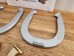 Diamond Double Ringer 2-1/2 LB Horseshoes A & B, Set Of 4, Made In USA