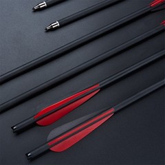 Archery Crossbow Bolts 20″ Hunting Arrows +/OR Lighted Nocks Half Moon Shooting