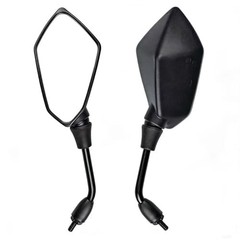 Universal 2Pcs Motorcycle Mirrors, Motorcycle Rearview Mirrors Side Mirrors