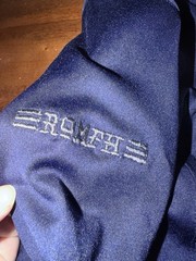 Romfh Aachen Navy Blue Mock 1/4 Zip Pullover Equestrian Horse Riding Women’s M