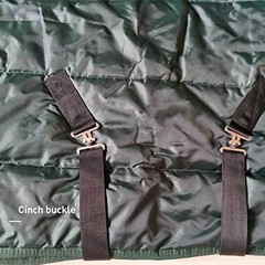 La La Pet Waterproof Warm-Keep Horse Turnout Blanket Adjustable and Breathable C