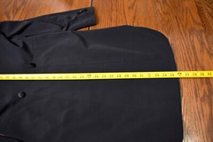 Grand Prix NEW tech washable shadbelly coat jacket black, CAN 12 USA 6, $810