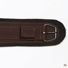32 In Hilason Western Horse Felt Lined Roper Saddle Cinch Girth Stainless Steel
