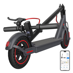OBX 350W Electric Scooter for Adults, 18MPH & 16 Miles Long Range, 8.5″ Solid Ti