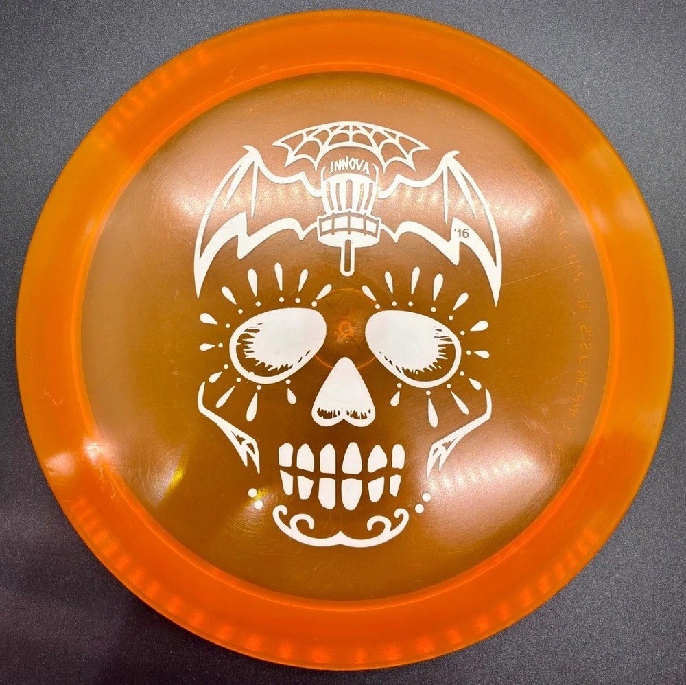 Innova Champion Firebird Rare Penned FB Stiff & FLAT Halloween Special Disc Golf