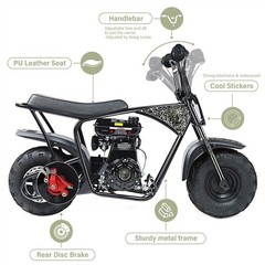 Oryxearth 105CC Mini Dirt Bike, Adult 4-Stroke Gas Powered Off Road Trail, Camo