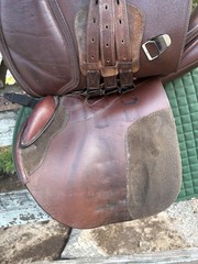 Bates Elevation 16.5” Saddle With CAIR and Easy Change Gullet System