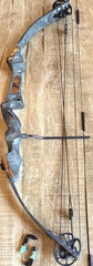 Vintage Martin Ted Nugent Pro Safari Compound Bow 55-70lbs