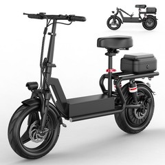 New Electric Scooter with Seat, Commuter Foldable, 1200W 13Ah Battery 25mph US